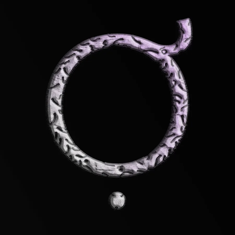 Cover artwork for the Born With Light EP: a pale figure in freefall.